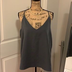 Banana Republic indigo blue tank top size large
